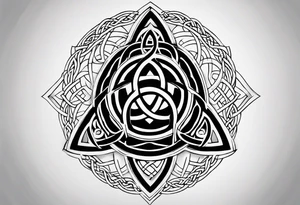 triquetra celtic tattoo idea