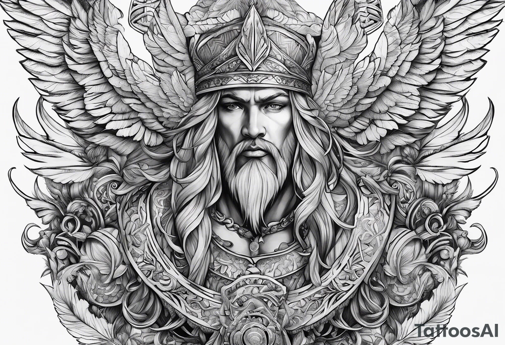 Valhalla heaven tattoo idea