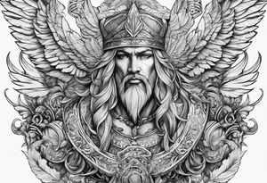 Valhalla heaven tattoo idea