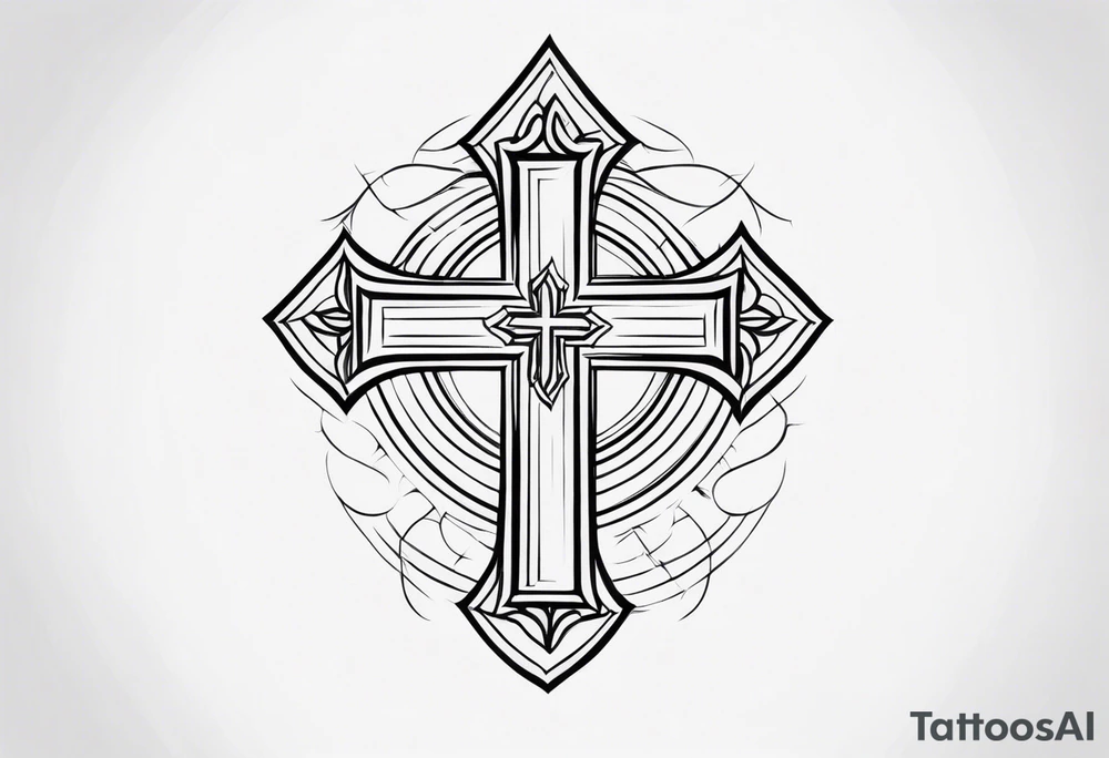 Cross tattoo idea