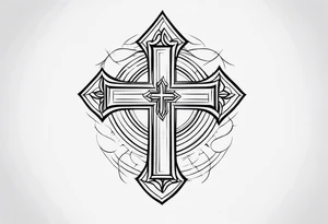 Cross tattoo idea