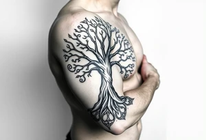 Celtic Tree of life tattoo idea