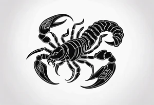 scorpion tattoo idea