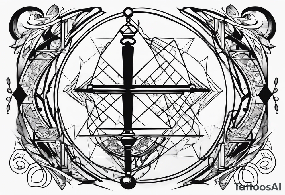 balance tattoo idea