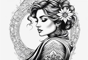 Mother passing away tattoo idea