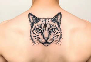 Black Cat tattoo idea