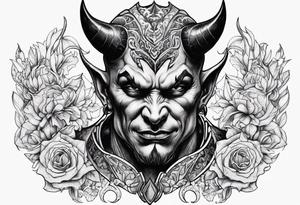 devil tattoo idea