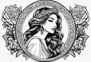 Thalia muse of comedy tattoo idea