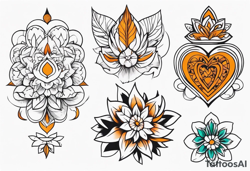 Penabranca style tattoo tattoo idea