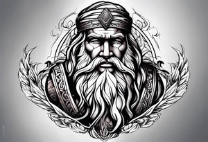 Moses tattoo idea