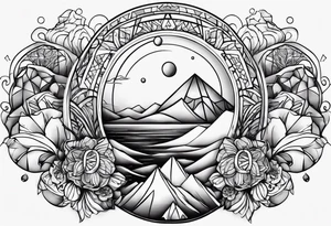 Wishing rocks tattoo idea
