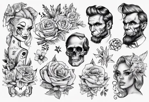 The names Lincoln and Brielle tattoo idea