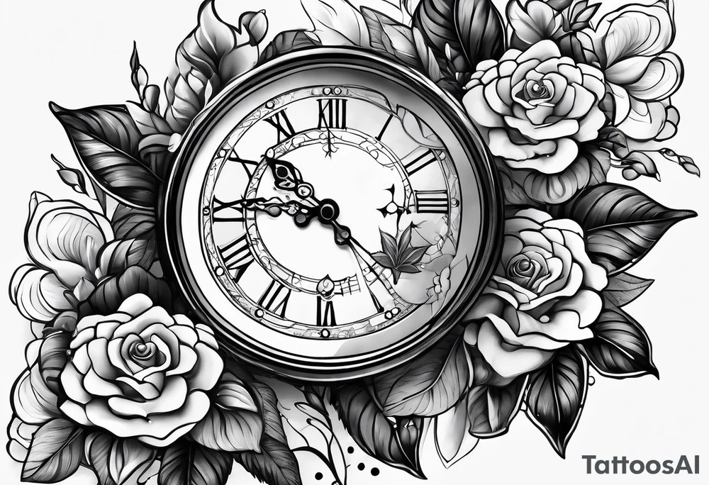 We don’t have enough time. Make it count tattoo idea