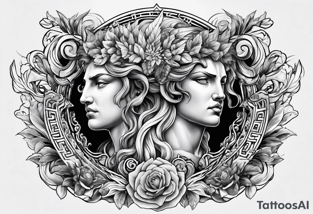 Greek gods tattoo idea