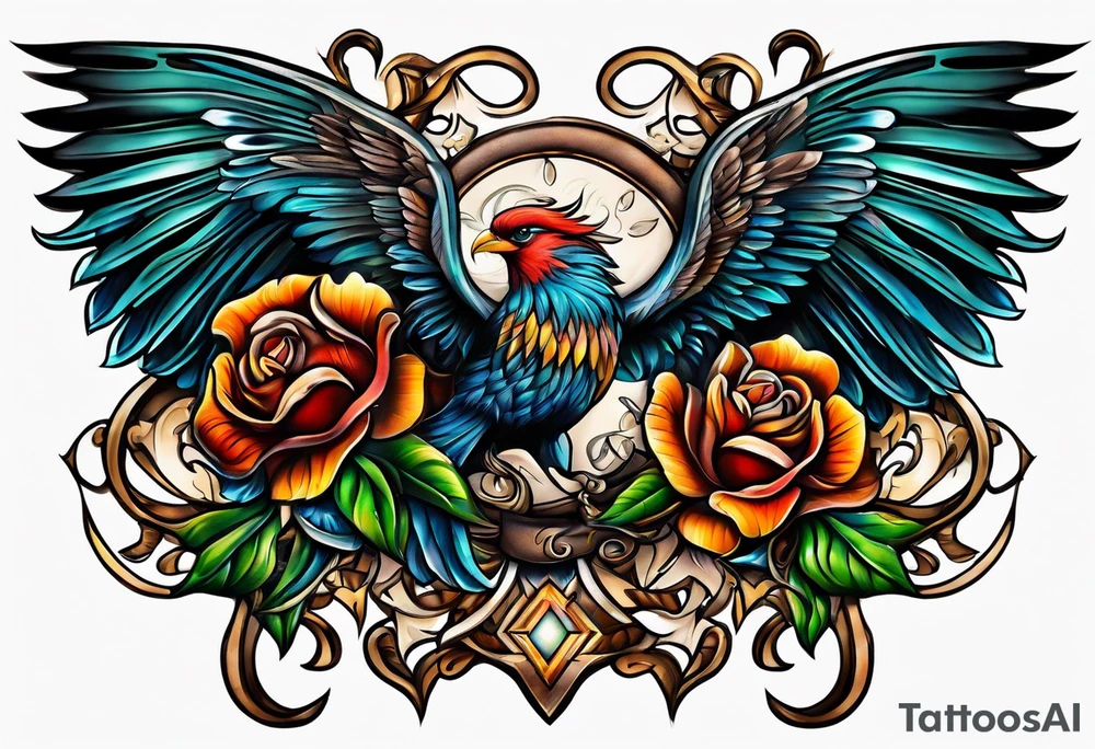 Leather Tooled Western Tattoo tattoo idea