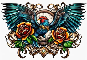 Leather Tooled Western Tattoo tattoo idea