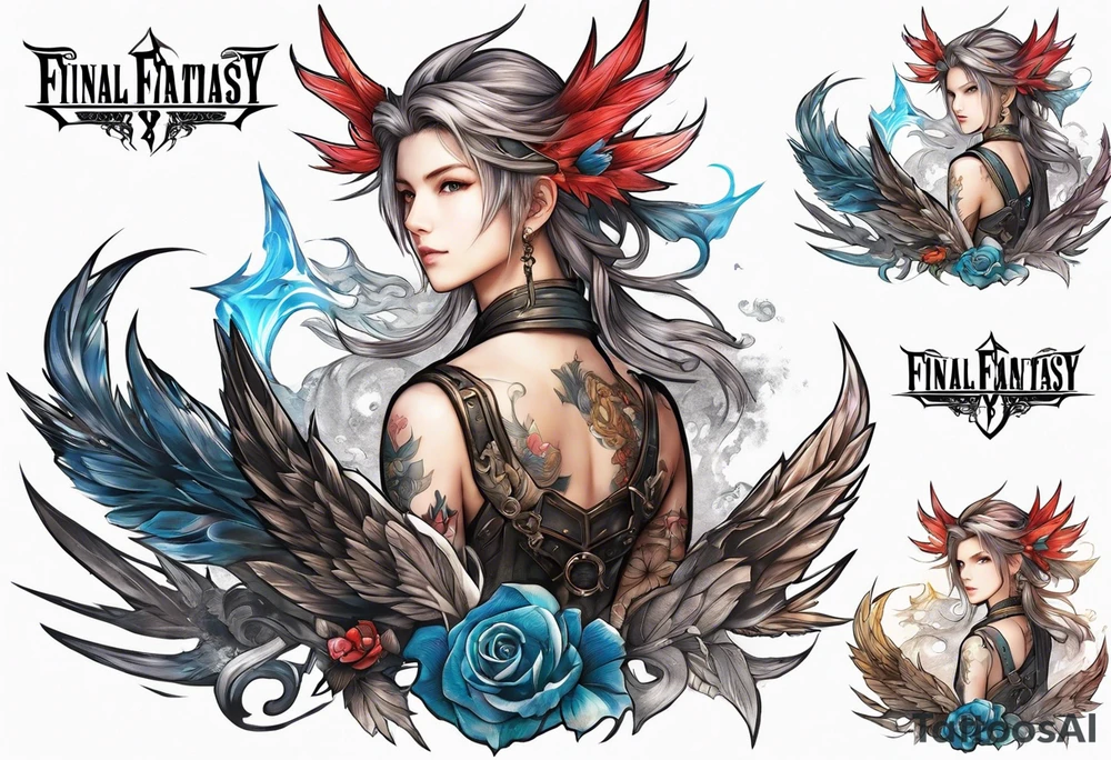 Final fantasy nine tattoo tattoo idea