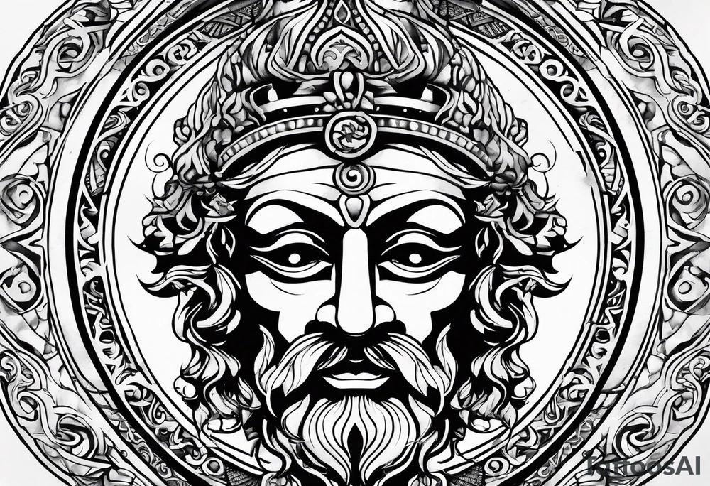 Stoic symbols tattoo idea