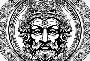 Stoic symbols tattoo idea