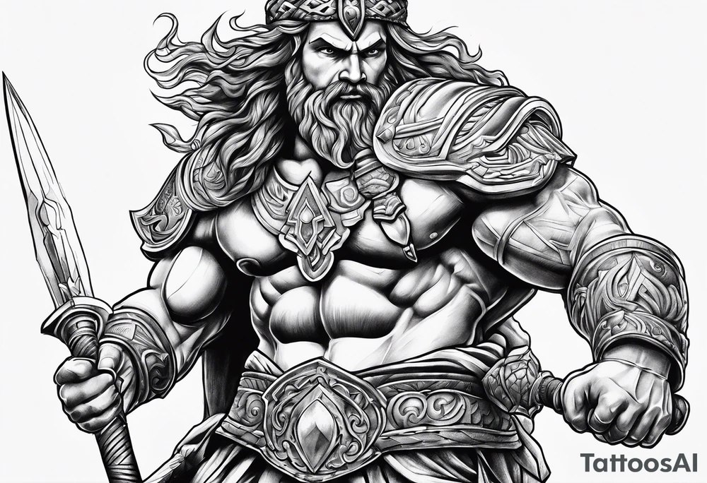 david and goliath tattoo idea