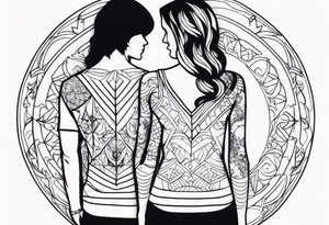couple tattoo idea