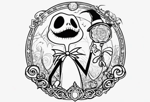 Nightmare before christmas, Dr finklestien chibi tattoo idea