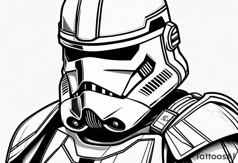 captain rex clone trooper tattoo idea