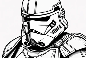 captain rex clone trooper tattoo idea