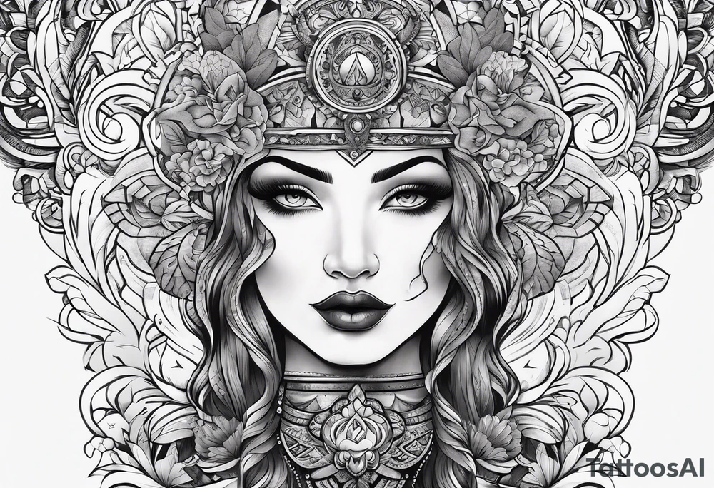 Russian spirit tattoo idea