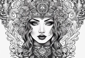 Russian spirit tattoo idea