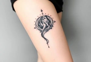 Tarot, the lovers ,runes tattoo idea