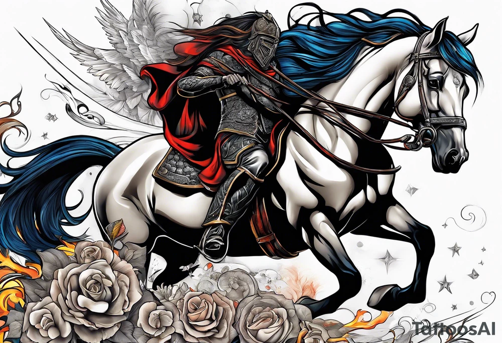 Apocolypse horsemen tattoo idea