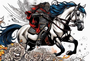 Apocolypse horsemen tattoo idea