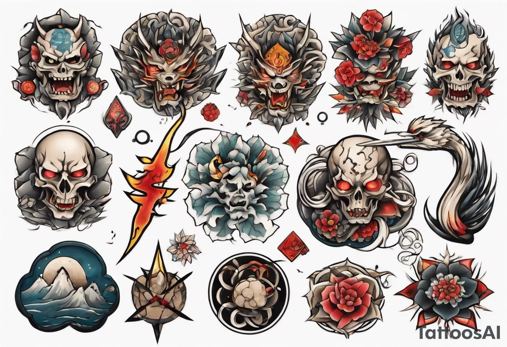 A rock tattoo idea