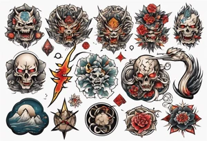 A rock tattoo idea