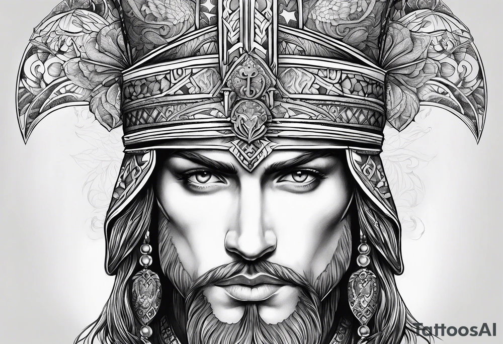Médiéval tattoo design tattoo idea