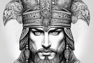 Médiéval tattoo design tattoo idea