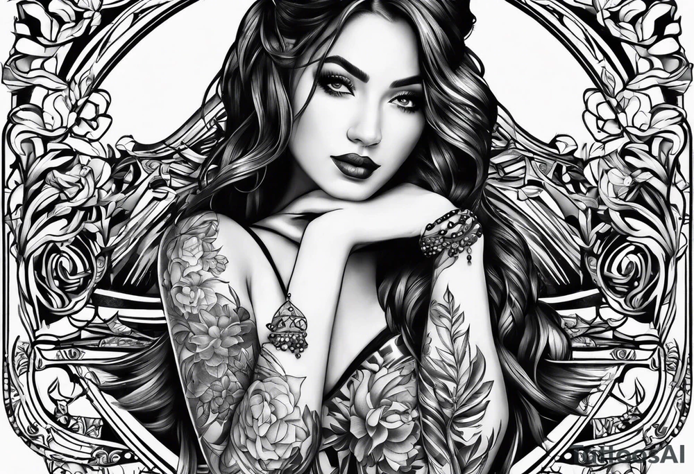 music tattoo idea