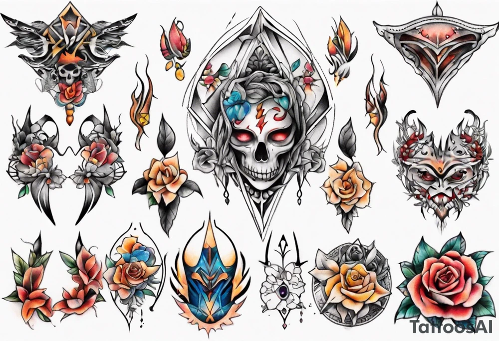 Underboob tattoo idea