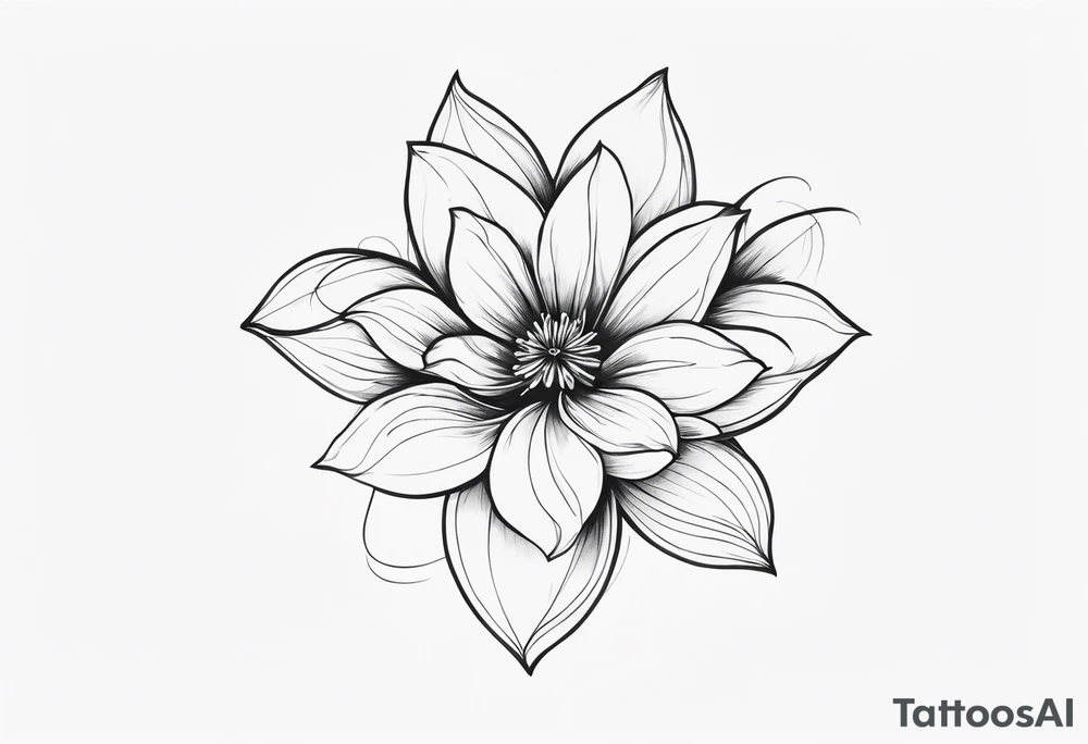 Flower back tattoo tattoo idea