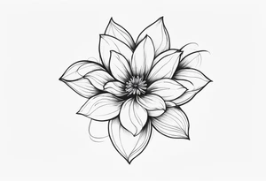 Flower back tattoo tattoo idea
