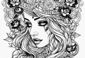 Let our Scars Fall in Love tattoo idea