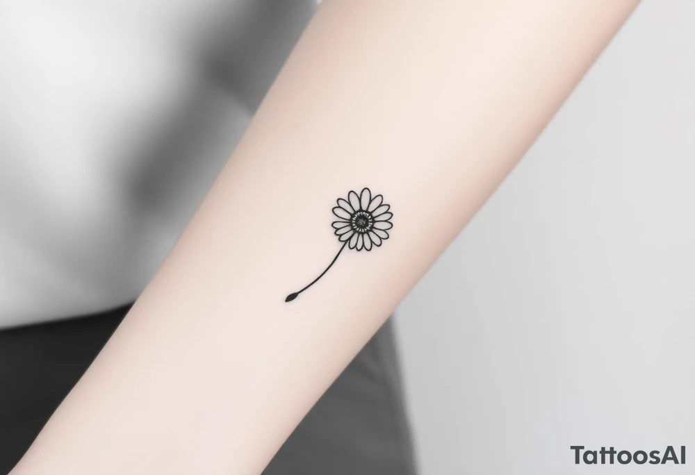 Daisy tattoo idea