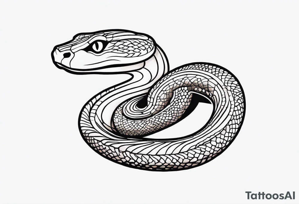 enthropy snake tattoo idea