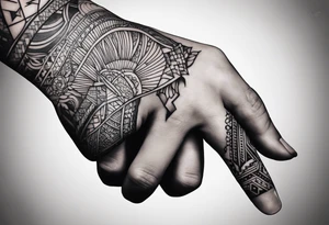 The word Wilson on my right hand tattoo idea