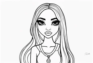 Bratz doll tattoo idea