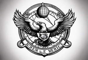 Usmc eagle globe and anchor tattoo idea