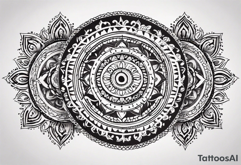 Mandala tattoo idea