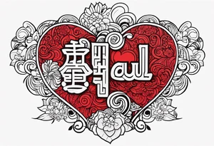 I love paul tattoo idea
