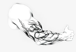 Ancient canopy tattoo idea